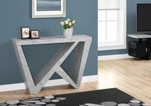 Load image into Gallery viewer, Grey Accent Table / Console Table - I 2436
