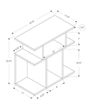 Load image into Gallery viewer, Black /grey Accent Table / Side Table - I 2477