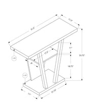 Load image into Gallery viewer, Espresso Accent Table - I 2540