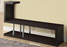 Load image into Gallery viewer, Espresso /silver Tv Stand - I 2550