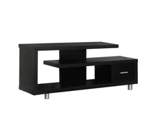 Load image into Gallery viewer, Espresso /silver Tv Stand - I 2572