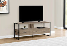 Load image into Gallery viewer, Dark Taupe Tv Stand - I 2618