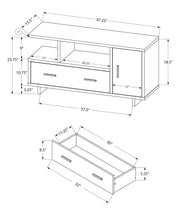 Load image into Gallery viewer, Black /grey Tv Stand - I 2801