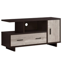 Load image into Gallery viewer, Espresso /taupe Tv Stand - I 2805