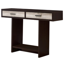 Load image into Gallery viewer, Espresso /taupe Accent Table - I 2817