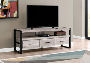 Taupe /black Tv Stand - I 2822