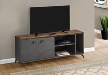 Load image into Gallery viewer, Grey /brown Tv Stand - I 2831
