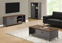 Load image into Gallery viewer, Grey /brown Tv Stand - I 2831