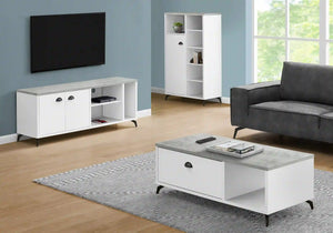 White /grey Tv Stand - I 2841