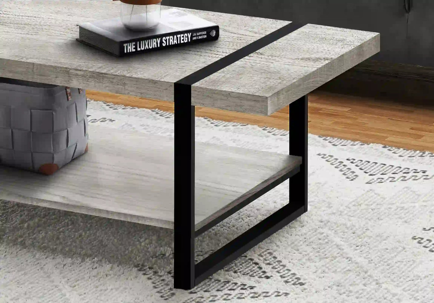 Grey /black Accent Table / Coffee Table - I 2855