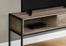 Load image into Gallery viewer, Dark Taupe /black Tv Stand - I 2876