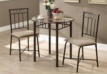 Load image into Gallery viewer, Espresso /beige / Brown Dining Set - I 3045