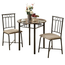 Load image into Gallery viewer, Espresso /beige / Brown Dining Set - I 3045