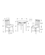 Load image into Gallery viewer, Grey /black Dining Set - I 3065