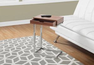 Walnut Accent Table / C Table - I 3070