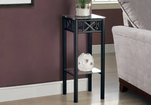 Load image into Gallery viewer, Black /clear Accent Table / Side Table - I 3078