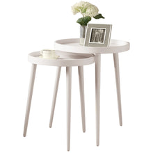 Load image into Gallery viewer, White Nesting Table - I 3081
