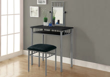 Load image into Gallery viewer, Black /silver Vanity Set - I 3092