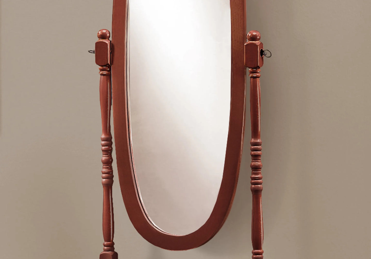 Walnut Mirror - I 3101