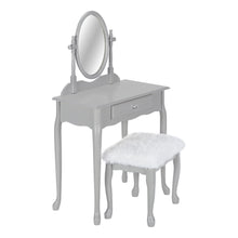 Load image into Gallery viewer, Grey /white Vanity Set - I 3182