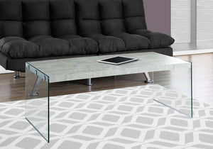 Grey /clear Accent Table / Coffee Table - I 3230
