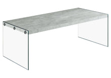 Load image into Gallery viewer, Grey /clear Accent Table / Coffee Table - I 3230