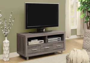 Dark Taupe /silver Tv Stand - I 3250