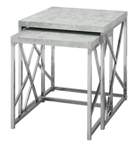 Grey Nesting Table - I 3376