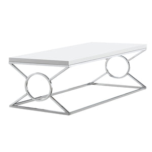 White Accent Table / Coffee Table - I 3400