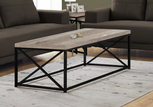 Taupe /black Accent Table / Coffee Table - I 3418