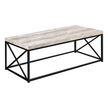 Load image into Gallery viewer, Taupe /black Accent Table / Coffee Table - I 3418