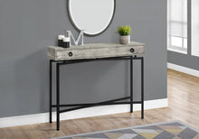 Load image into Gallery viewer, Grey /black Accent Table - I 3454
