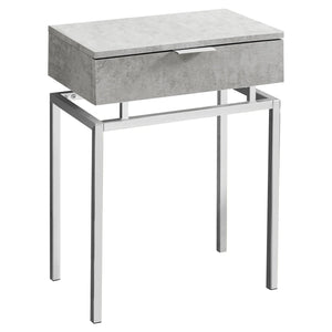 Grey Accent Table / Night Stand / Side Table - I 3461