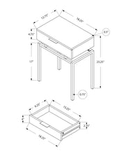 Load image into Gallery viewer, Grey Accent Table / Night Stand / Side Table - I 3464