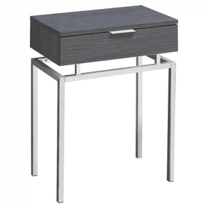 Grey Accent Table / Night Stand / Side Table - I 3464