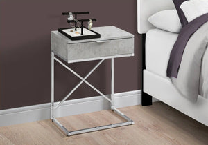 Grey Accent Table / Night Stand / Side Table - I 3471