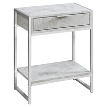 Load image into Gallery viewer, Grey Accent Table / Night Stand / Side Table - I 3481