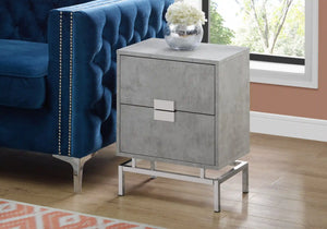 Grey Accent Table / Night Stand / Side Table - I 3491