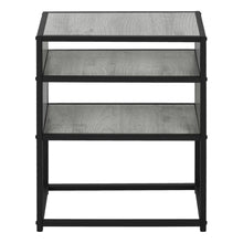 Load image into Gallery viewer, Grey /black Accent Table / Night Stand / Side Table - I 3506