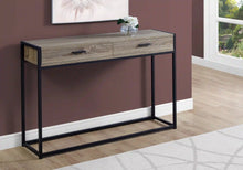 Load image into Gallery viewer, Dark Taupe /black Accent Table - I 3511