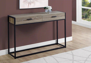 Dark Taupe /black Accent Table - I 3511