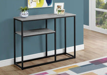 Load image into Gallery viewer, Grey /black Accent Table - I 3514