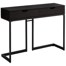 Load image into Gallery viewer, Espresso /black Accent Table - I 3517
