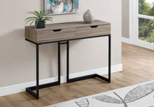 Load image into Gallery viewer, Dark Taupe /black Accent Table - I 3518