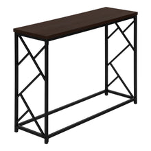 Load image into Gallery viewer, Espresso /black Accent Table / Console Table - I 3534