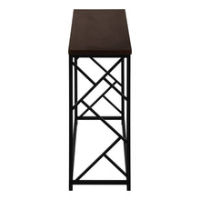 Load image into Gallery viewer, Espresso /black Accent Table / Console Table - I 3534