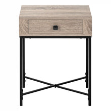 Load image into Gallery viewer, Dark Taupe /black Accent Table / Night Stand / Side Table - I 3544