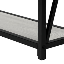 Load image into Gallery viewer, Grey /black Accent Table / Console Table - I 3572