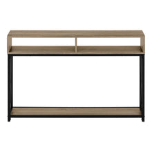 Load image into Gallery viewer, Dark Taupe /black Accent Table / Console Table - I 3573
