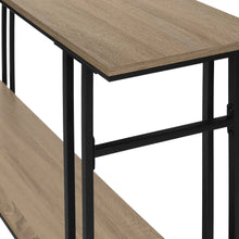 Load image into Gallery viewer, Dark Taupe /black Accent Table / Console Table - I 3577